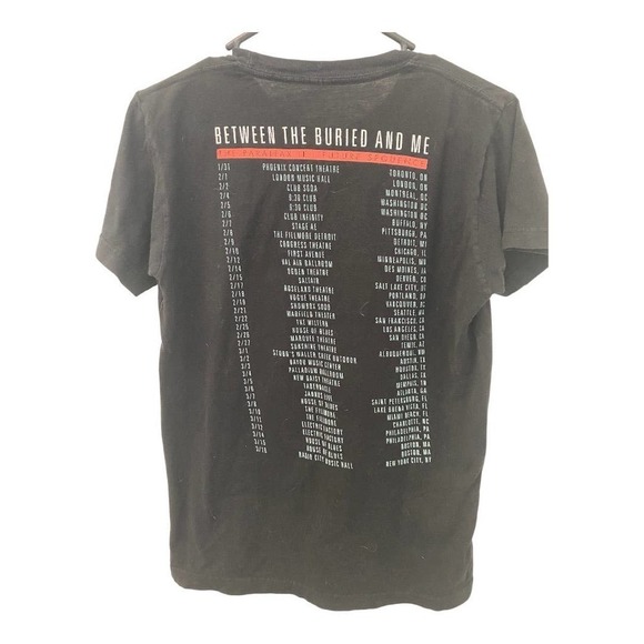 VINTAGE Between the Buried and Me concert tee - Picture 2 of 2